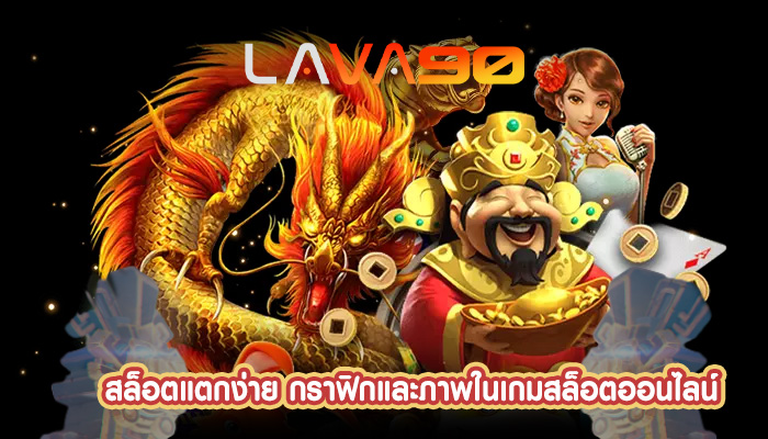 สล็อตแตกง่าย กราฟิกและภาพในเกมสล็อตออนไลน์