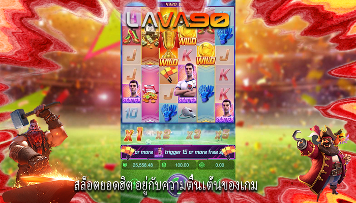 สล็อตยอดฮิต อยู่กับความตื่นเต้นของเกม